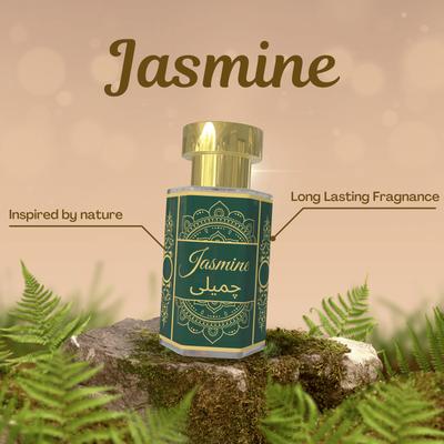 Jasmine Attar Perfume Oil 5ml | Alcohol-Free Attar | Long-Lasting