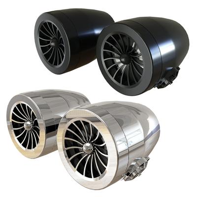 Motorrad Soundsystem mit USB-Ladeanschluss Wasserdichter Lautsprecher für Fahrrad Elektrofahrzeug Einfache Installation ABS-Design