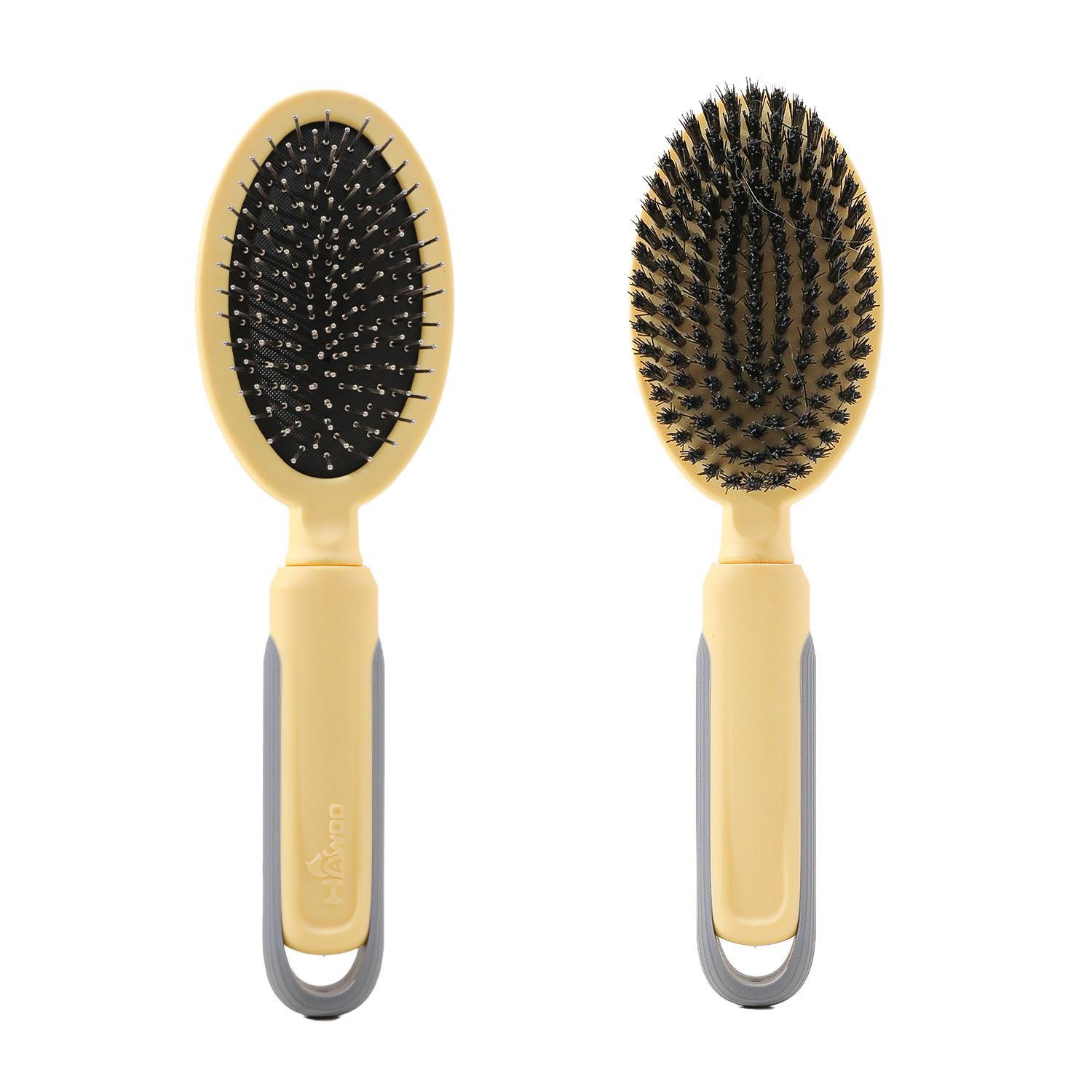 

Пуходерка для шерсти питомцев, пузырчатая раковина для ванны, красота волос, двусторонняя расческа, артефакт для удаления кошачьей шерсти, расческа для питомцев Small 22 * 5.5 * 5.5cm жёлтый