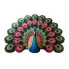 Peacock Floor Mat 3D Realistic Pattern Bathroom Mat Quick Dry Floor
