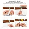 10pcs Reusable Silicone Cable Fasteners Data Cable Organizers Multipurpose Elastics Cord Organizers