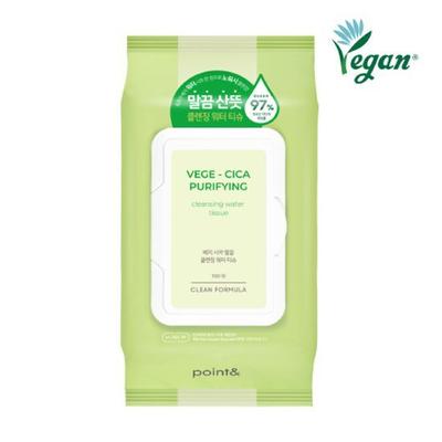 Point&Vege Cica Neat Cleansing Water Tissues (100 Sheets)