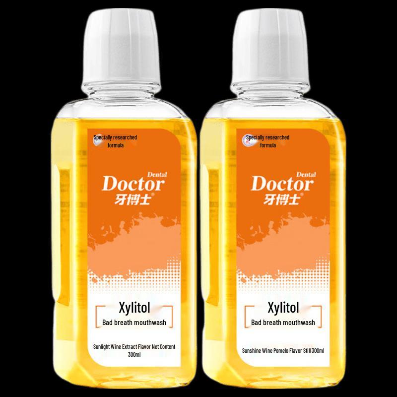 Dr. Teeth Xylitol Mouthwash Twin Pack