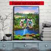Minecraft 5D Diamond Painting Round Diamond Rhinestones Mosaic Diamond Embroidery Wall Paintings Rhinestones Gift Frameless