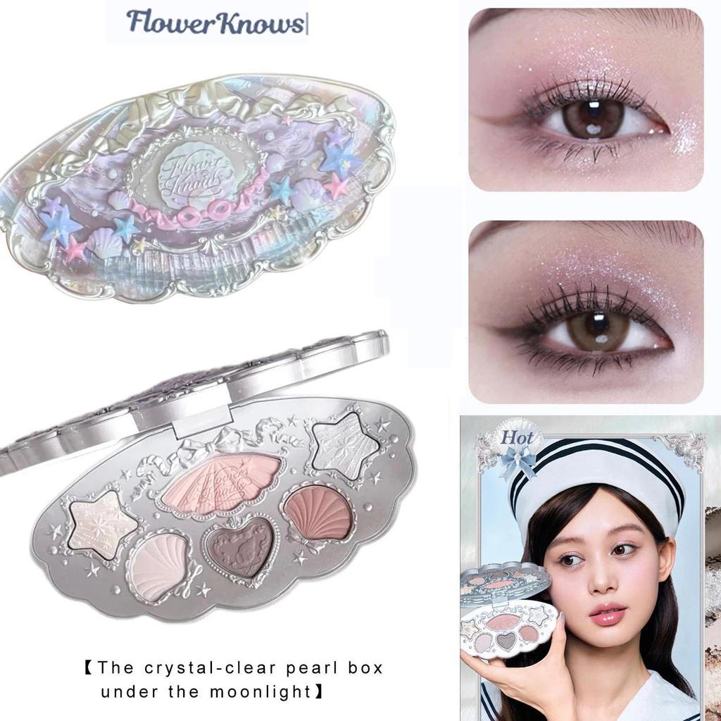 Flower Knows Shell's Jewel Collection 6-Color Makeup Palette