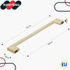 KOTARBAU® Kitchen Furniture Handle Classic Modern Oblong Long Matte Gold 221 MM Spacing 192 MM Set of 10