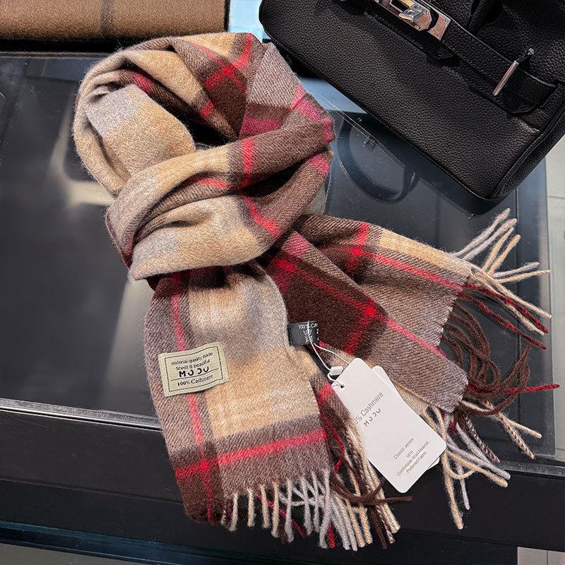 Sciarpa in lana pashmina 100% cashmere invernale per donna, scialli e stole spessi e caldi, sciarpa da donna con nappe e sciarpa