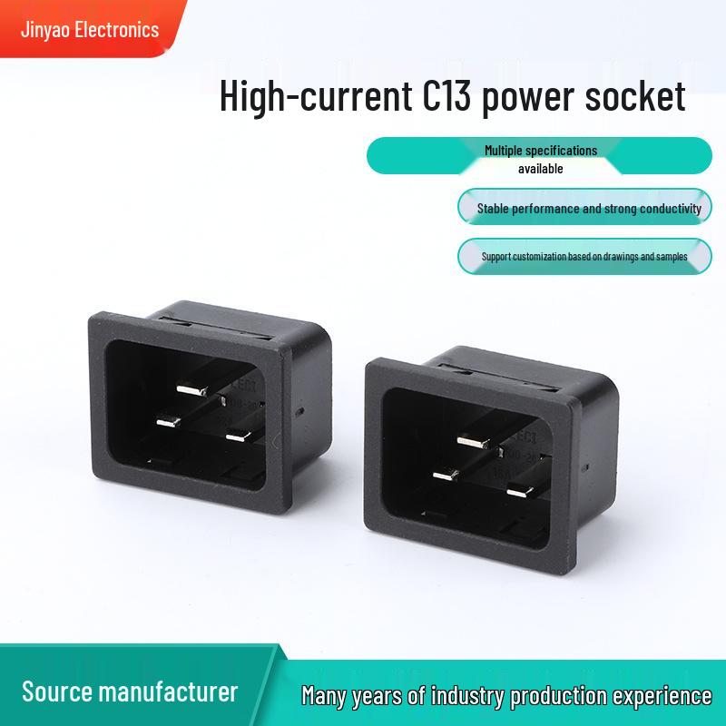 Heavy-Duty CEE Thick-Pin Socket for High-Pressure Cookers, Rice Cookers, and Electric Vehicle Charging
