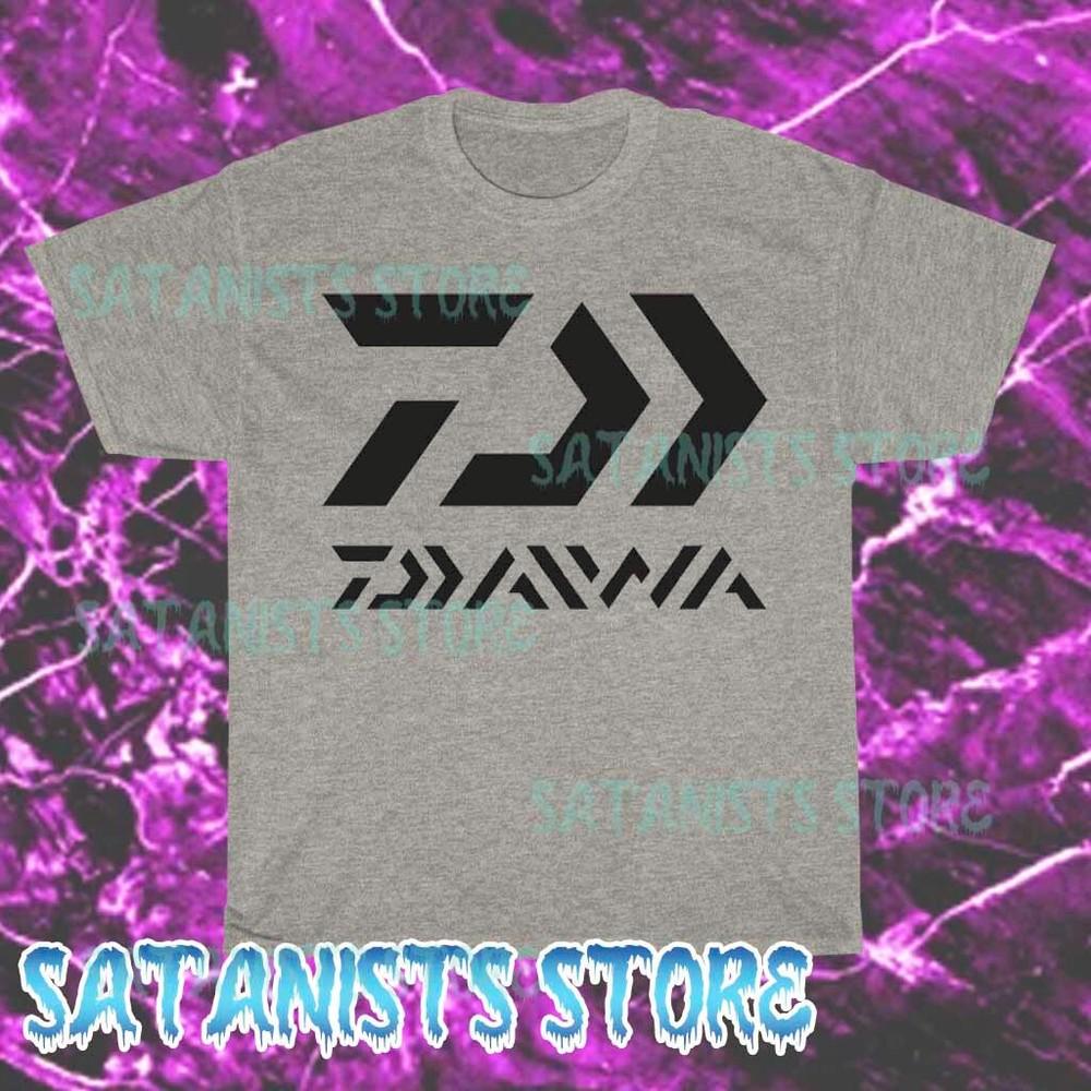 

New Daiwa Fishing Men s Grey T-shirt 1 Funny Size S to 5XL 2XL