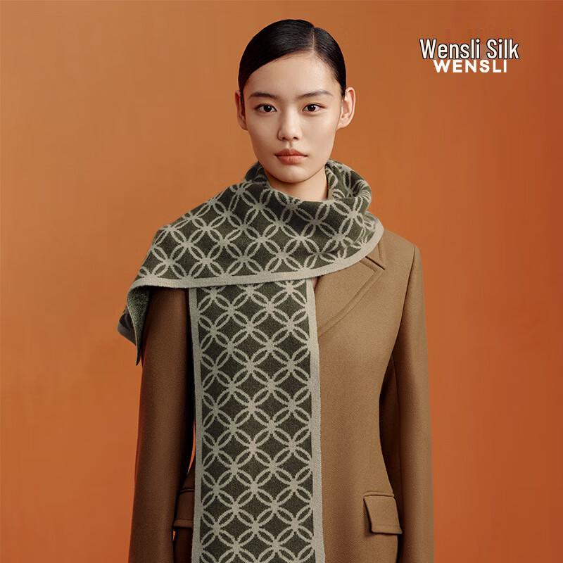 

WENSLI Women s 100% Cashmere Winter Scarf & Shawl