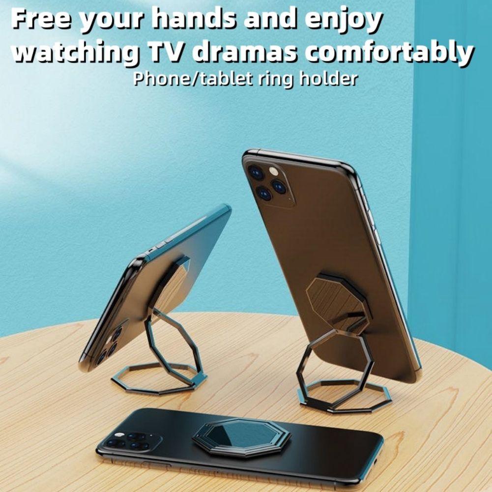 

Складная подставка для сотового телефона, многофункциональная, вращающаяся на 360 градусов, регулируемая по высоте настольная подставка для сотового телефона чёрный