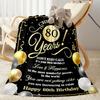 70th Birthday Celebration flannel,Lightweight,Flannel Blanket,Comfortable Blanket, Sofa Blanket, gift blankets,Holiday gift blanket Blankets