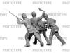 ICM American Civil War Union Infantry 2 Plastic Model 35023 Molded Color 1/35
