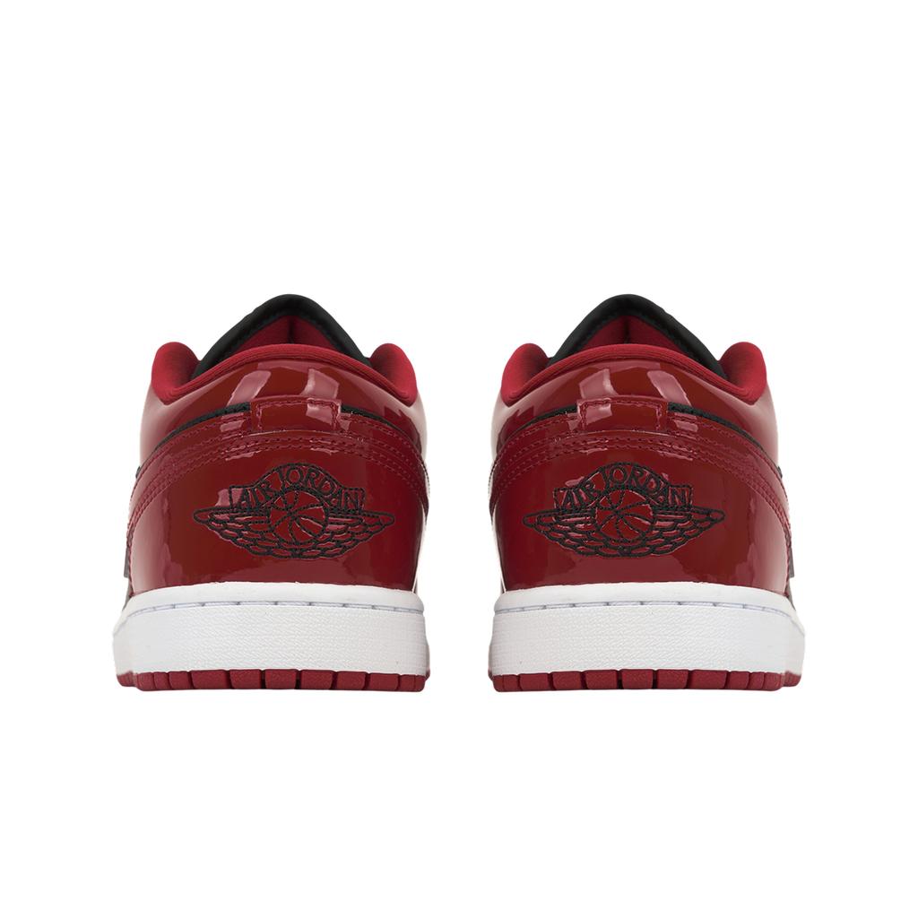 Zapatillas Unisex Air Jordan 1 Low Patent Varsity Red Black Blancas HV4089-006