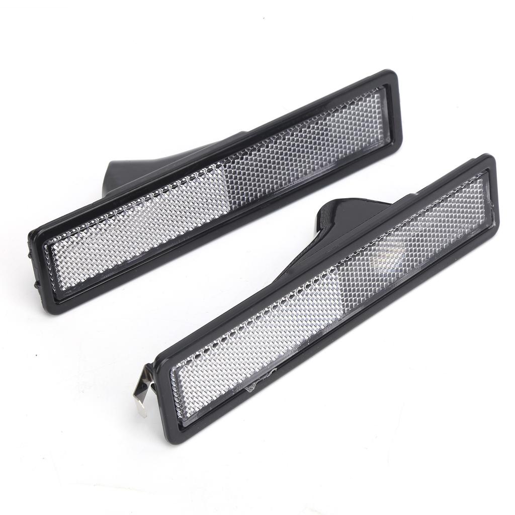 2 pezzi Alloggiamento Luci di Posizione Anteriori Laterali per Auto 63141377849 Sostituzione di Manutenzione per E30 E32 E34