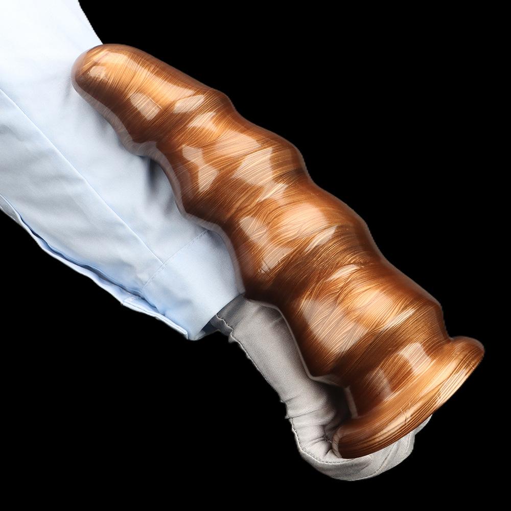 Gemischte Farbe PVC Dildo Buttplug Analmasturbatoren Sexspielzeug Realistischer Penis Strap-on Schwanz Fisting