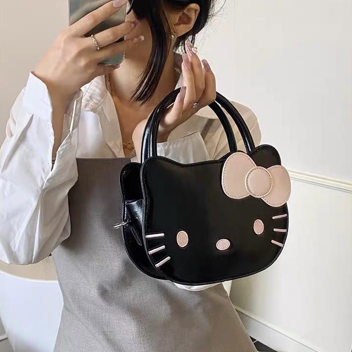 Hello Kitty Small Shoulder Bag For Women With Pu Material And Printed Design