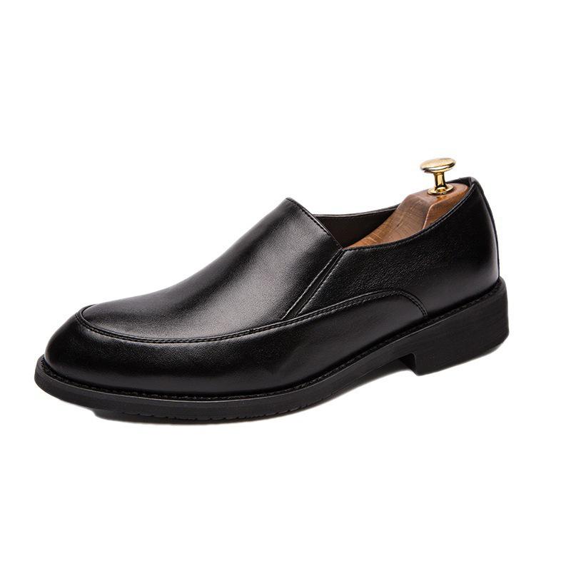 Men's Autumn Business Leather Slip-On Casual Shoes