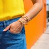Trendy Metal Starfish Open Cuff Bangles For Women Boho Gold Color Geometric Bracelet Summer Beach Party Aesthetic Jewelry Gift