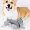 New Dog Bite Resistant Animals Shape Dog Chew Squeaky Sound Elephant Pet Teeth Cleaning Supplies Anxiety Relief