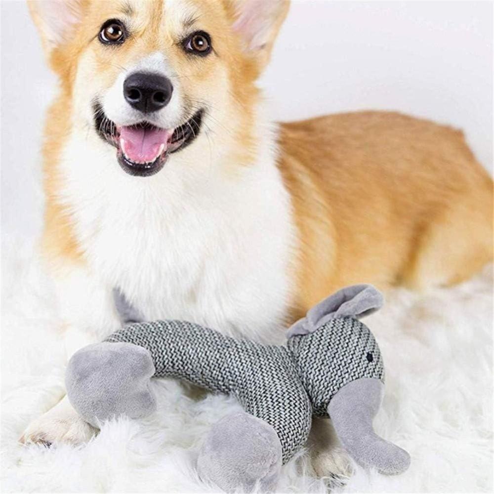 New Dog Bite Resistant Animals Shape Dog Chew Squeaky Sound Elephant Pet Teeth Cleaning Supplies Anxiety Relief