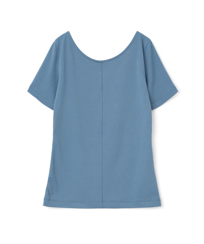 MILLO WOMEN Fluid Duo Top [Smoke Blue]
