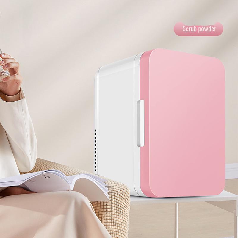 8L Mini Fridge Freezer: Car, Dorm, Cosmetics, Breast Milk, Chinese Medicine - Hot & Cold Function