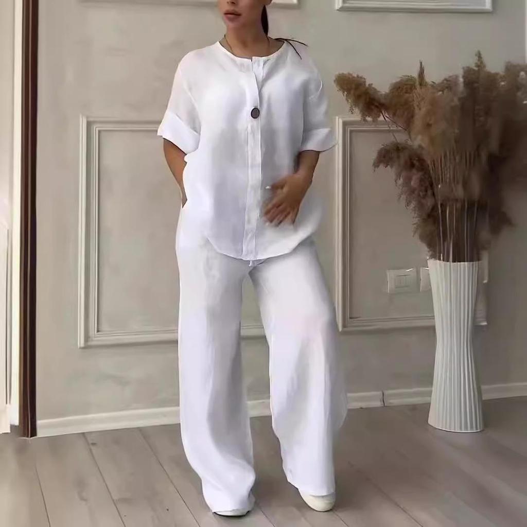 Damen Locker Einfarbig Langarm Freizeitset - Herbst/Winter Europäischer & Amerikanischer Stil