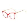 Cat Eye Glasses Retro Women's Sunglasses Extra Large Transparent Lenses Elegant Daily Travel Use