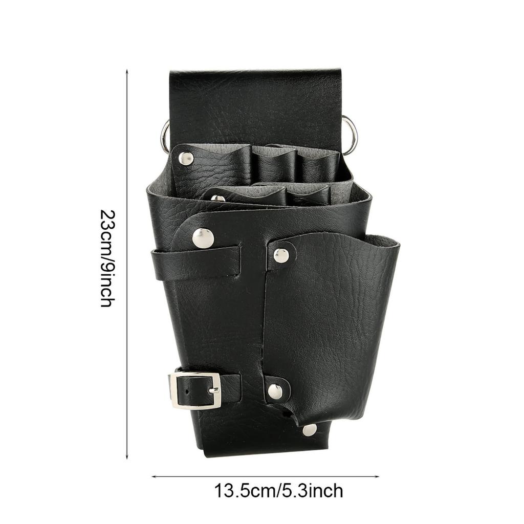 Profesionální kadeřnická taška pouzdro na nářadí holičské nůžky hřeben pouzdro bederní pás