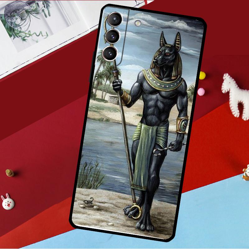 Anubis Ankh Pharaoh Funda For Samsung Galaxy S26 Ultra S24 S22 S23 S25 Plus S20 S21 FE S9 S10 S25 FE Phone Case
