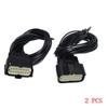 2Pcs Headlight Connector Pigtail For 2014-2018 Jeep Grand Cherokee Xenon HID SRT