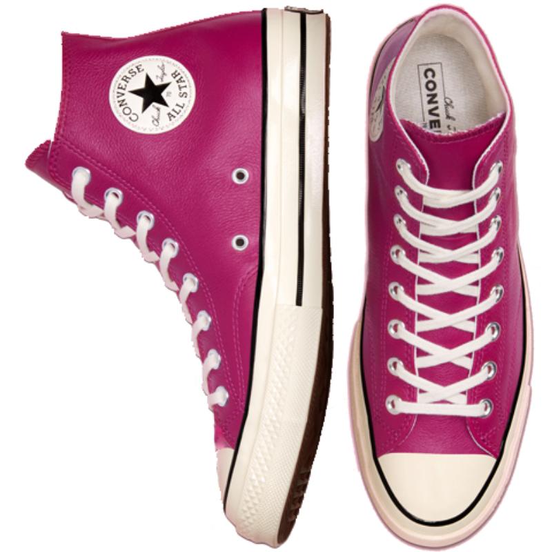 Converse Chuck 70 Seasonal Color Leather Chuck Vintage High Top Canvas 1970s 'Rose Red White' Unisex