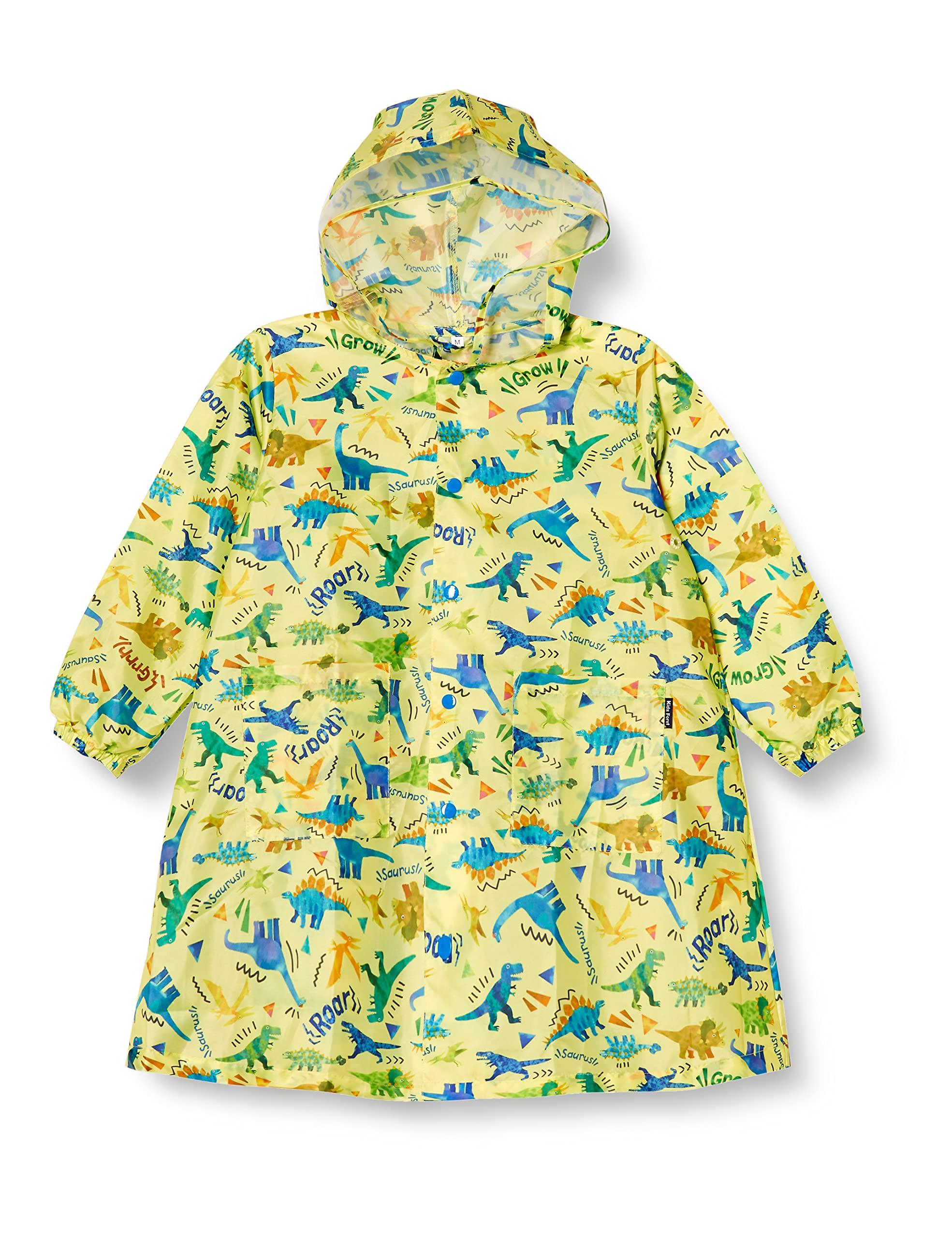 

Danjiso Gara Raincoat for Boys B81815 Yellow L [Kids Foret]