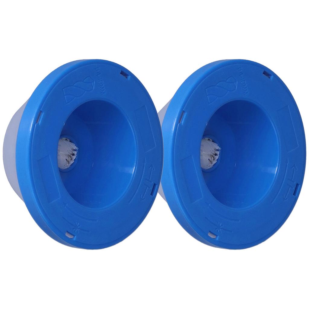 2Pcs Electric Hammer Dust Cover Plastic Electric Drilling Dustproof Device Large Storage Space Easy to Use for Drilling