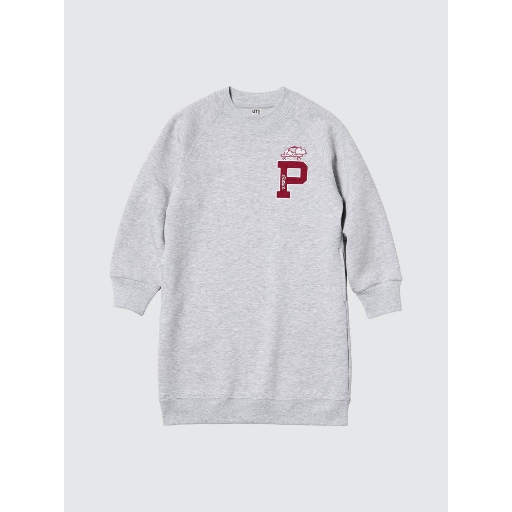 Uniqlo Girls Dry Sweat One Piece Peanuts