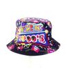 Quick Drying Sun Hat Retro Graffiti 80s 90s Fisherman Hat Fashion Reversible Bucket Hat  Unisex