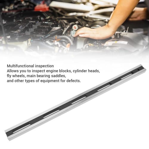 24-inch Straight Edge Tool, Machinist Precision Steel Straight Edge Tool, Cylinder Head Straight Edge Machining Flatness, for Checking Flatness of Cyl