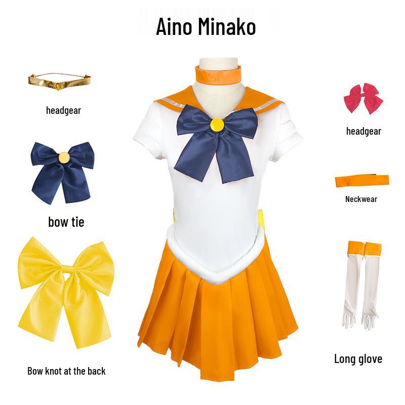 

Shui Bingyue Sailor Moon Usagi Cosplay Costume for Kids. Children 150