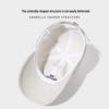 Unisex Pure Cotton Duckbill Baseball Cap - Large Size, Letter Embroidery, Face Slimming, Sun Protection, Ideal for Spring/Summer.