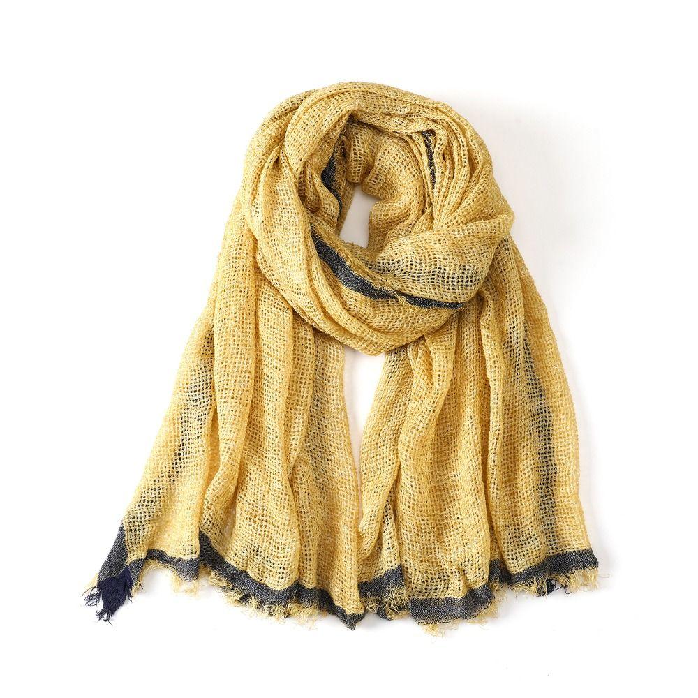 Short Tassel Men's Scarves Bufanda Wraps Warm Scarf Fashion Breathable Scarf Outdoor