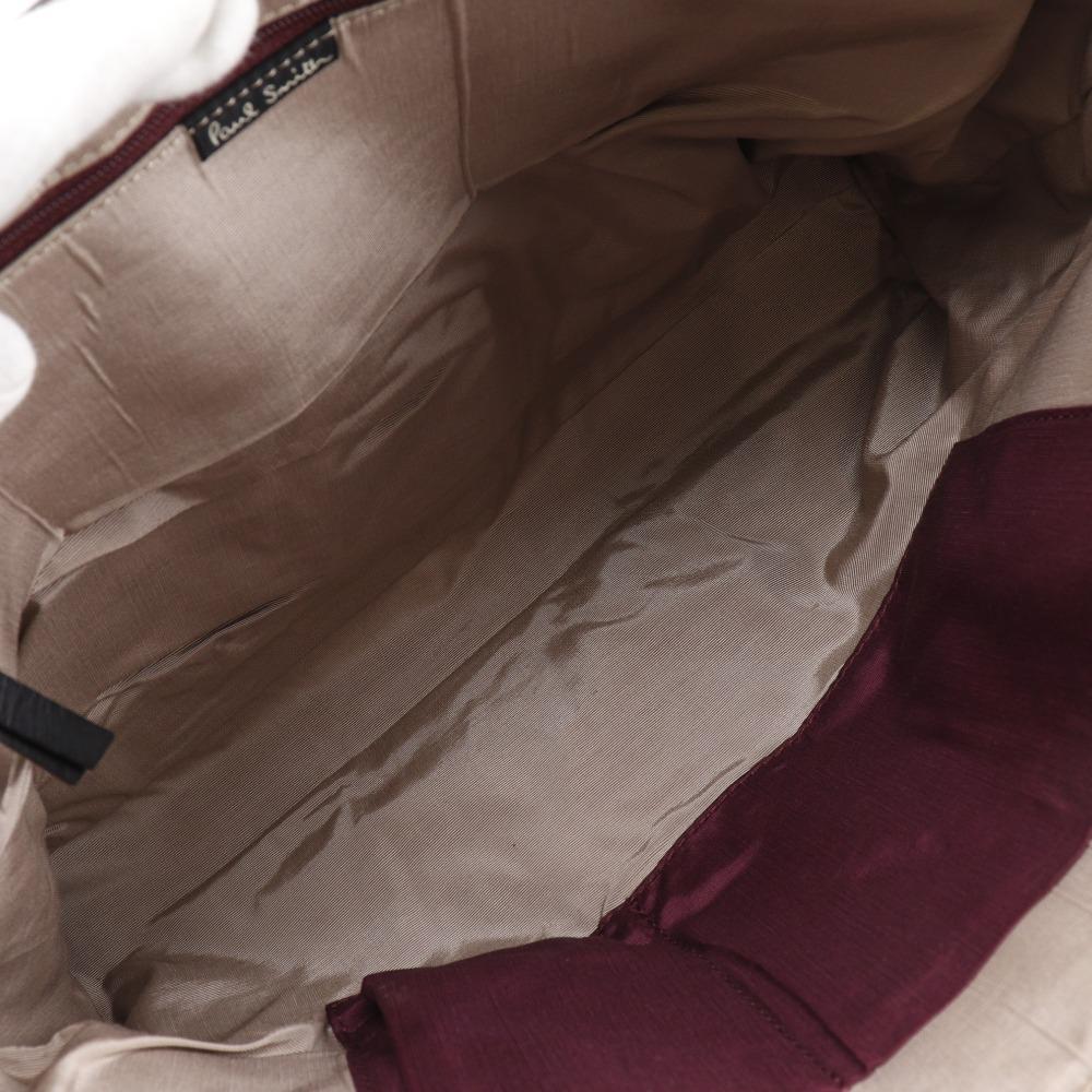 Paul Smith N Jagd Tragetasche PWN150 schwarzes Leder Damen Gebraucht