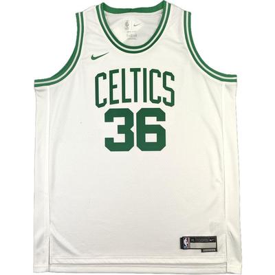 X Συνεργασία NBA Dri-Fit Boston Celtics Marcus Smart Μόδα Μαλακό Άνετο Απλό Παιδικό Τοπ Λευκό 9Z2B7BX1P00-CELMS