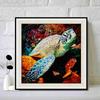 New Arrival 5D DIY Full Circle Diamond Painting "Turtle" Embroidery Cross Stitch Home Decor Gift