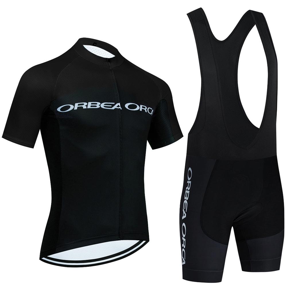 2026 Cycling Set Green Cycling Jersey Team ORBEA ORCA Bike Jersey Bibs Shorts Anti-Swear Ropa Ciclismo Bicycle Maillot Clothing
