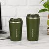 Gradient Color Smart Stainless Steel Travel Thermos Cup for Car – Portable and Stylish Water Cup for Women