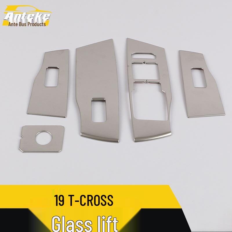 T-CROSS Glass Lift Armrest Decorative Sticker