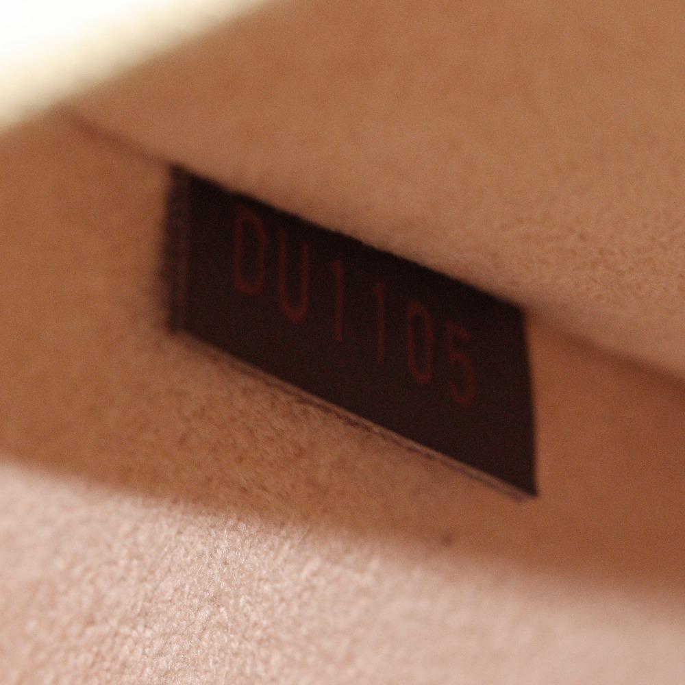 Louis Vuitton Kensington Handtasche N41435 2WEGE Schulter Braun Damier Canvas Damen Gebraucht