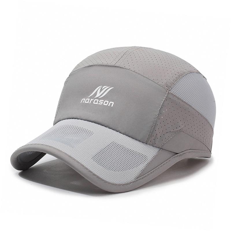 Cappellino da Baseball Estivo da Esterno con Protezione Solare Cappello Traspirante in Rete Stile Coreano Visiera Vuota Cappellino da Corsa ad Asciugatura Rapida
