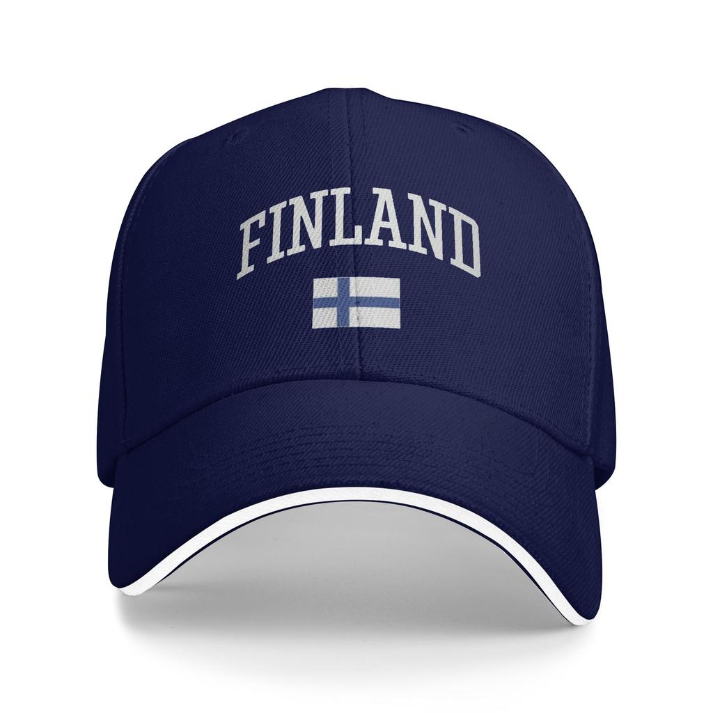 Pride Finnish Flag Finland Country Custom Baseball Caps Men  Adult Female Beach Coquette Hat Peaked Cap